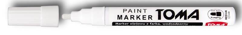 Marker Toma olejowy 2.5mm biały 440