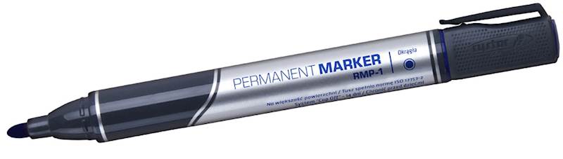 Marker permanentny Rystor 2mm niebieski