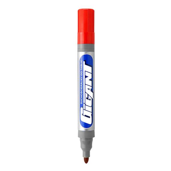 Marker suchościeralny Kamet Gigant czerwony