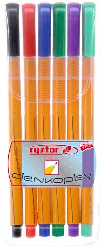 Cienkopis Rystor RC-04 0,4mm 6 kol.