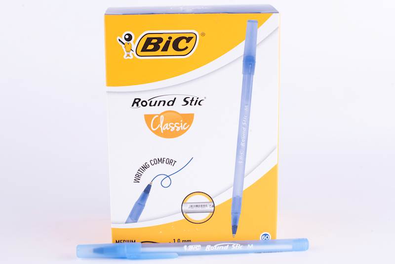 Długopis BIC Round Stick niebieski M 1,0mm