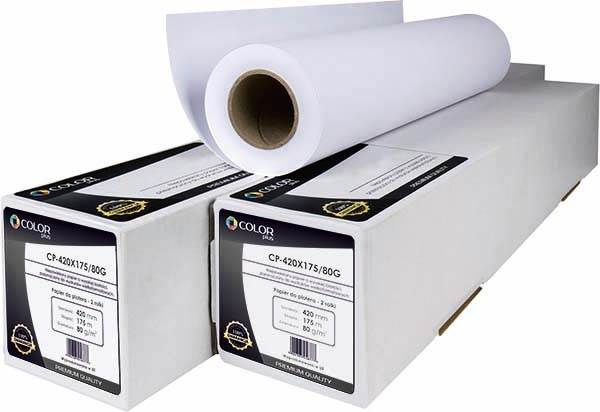 Papier do plotera 841x50x80G Colorplus 1 rolka