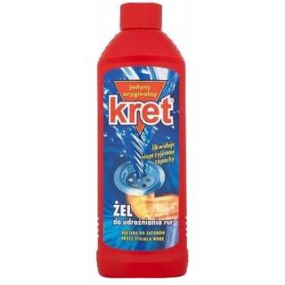 KRET żel do udrażniania rur 1000ML