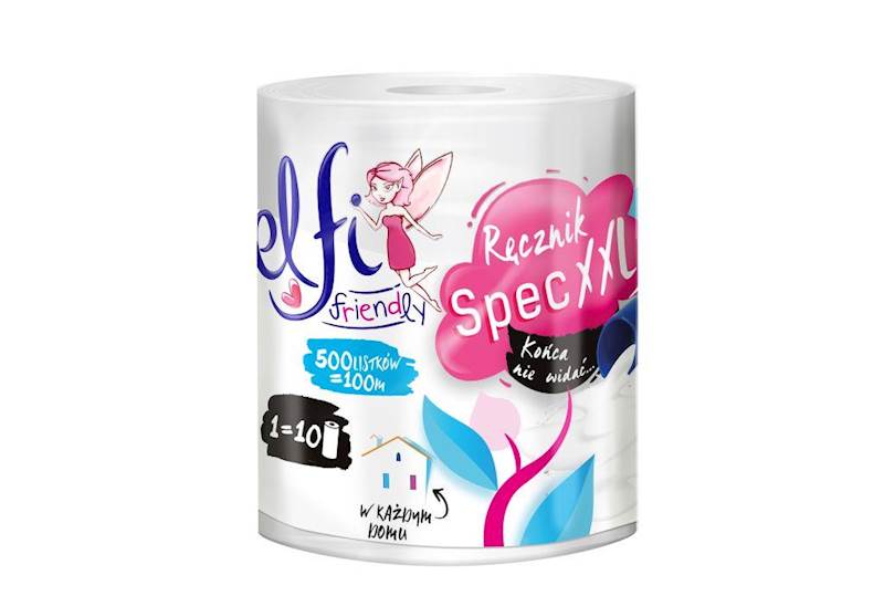 Ręcznik Elfi Friendly XXL 100mb 1szt.