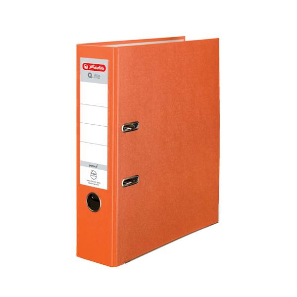 Segregator Herlitz A4/8 pomarańczowy