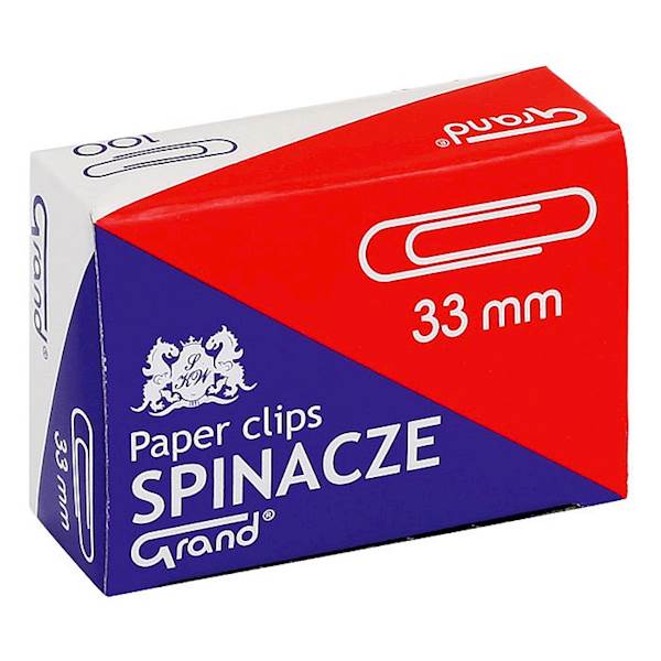 Spinacz okrągły 33mm 