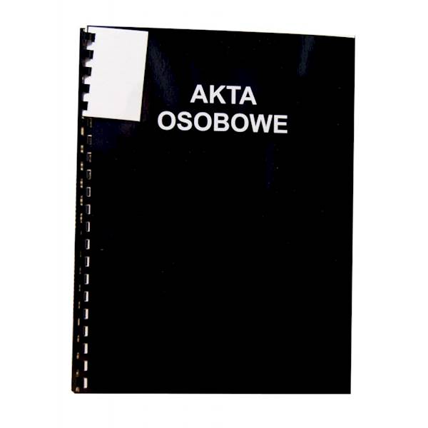 Teczka do akt osobowych Konfex T-02 czarna