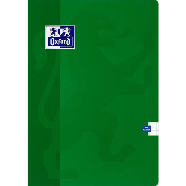 Zeszyt Oxford A5/80k Esse kratka 90g