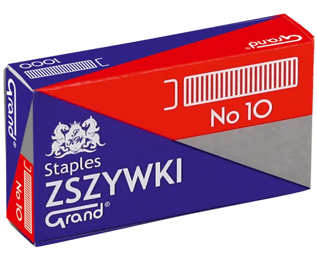 Zszywki Grand nr 10 1000szt