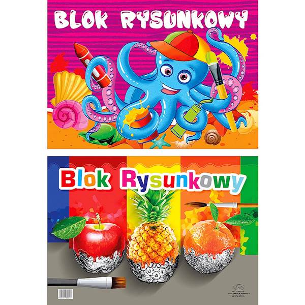 Blok rysunkowy A3 biały