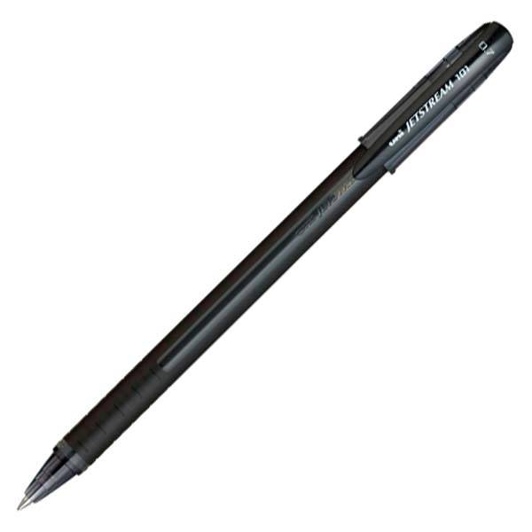 Długopis UNI SX-101 czarny z zatyczką