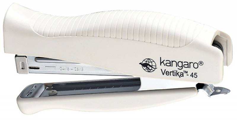 Zszywacz Kangaro Vertika-45 30 kartek beżowy