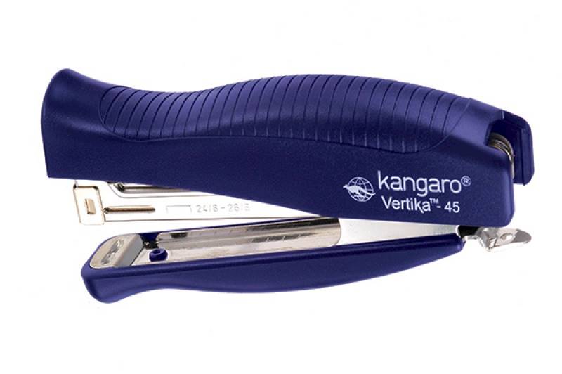 Zszywacz Kangaro Vertika-45 30 kartek niebieski