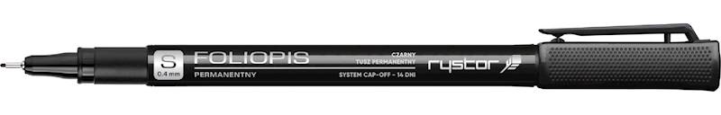 Foliopis Rystor 0,4 mm czarny S FS-4