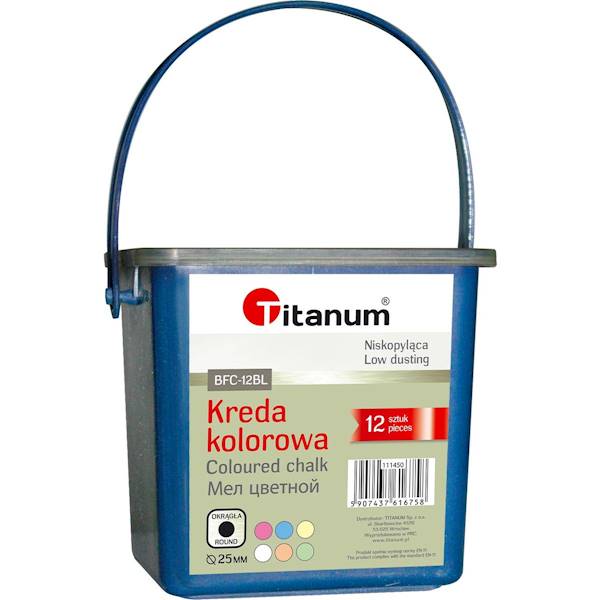Kreda chodnikowa 25 kol. Titanum