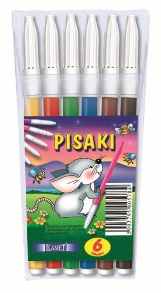 Flamastry Kamet 6 kol.
