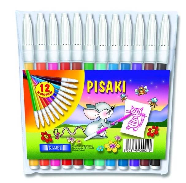 Flamastry Kamet 12 kol.