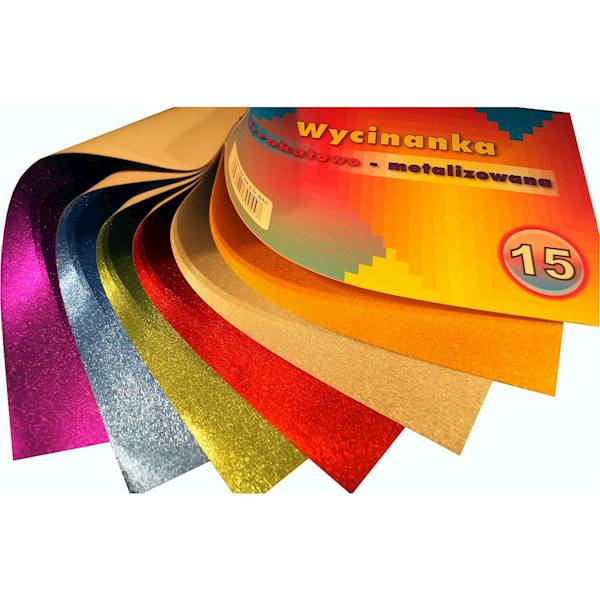 Wycinanka brokatowa 15