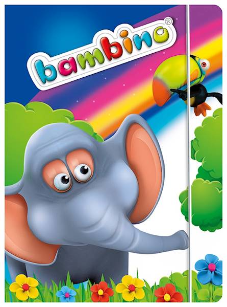 Teczka z gumką Bambino