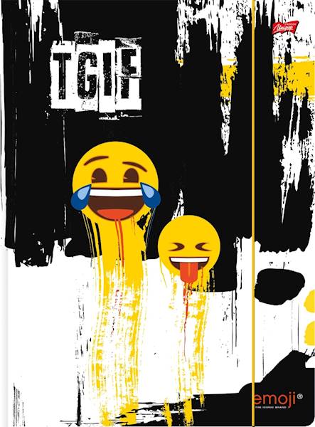 Teczka z gumką Emoji