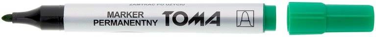 Marker Toma permanentny okr. zielony TO-090