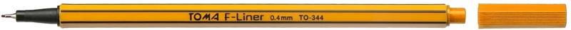 Cienkopis Toma 0,4mm pomarańczowy TO-344