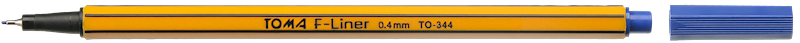 Cienkopis Toma 0,4mm niebieski TO-344