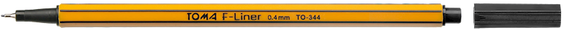 Cienkopis Toma 0,4mm czarny TO-344