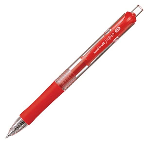 Pióro żelowe UMN-152 Signo Micro UNI czerwony