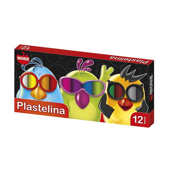 Plastelina 12 kol. MONA