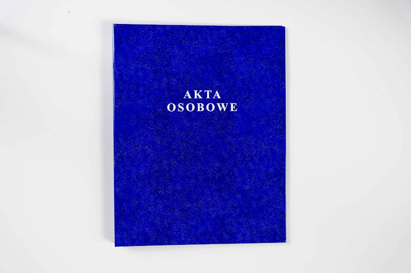Teczka do akt osobowych konfex T04 granat