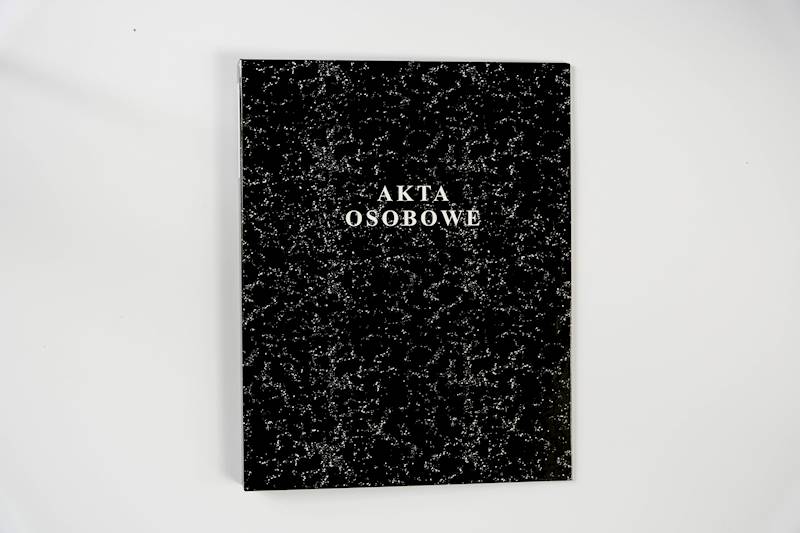 Teczka do akt osobowych konfex T04 czarna