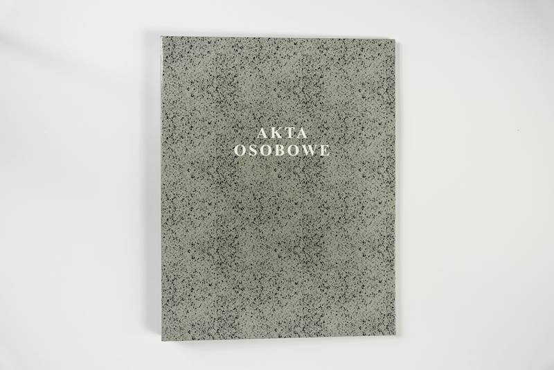 Teczka do akt osobowych Konfex T04 szara