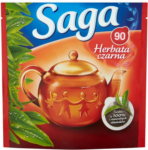 Herbata Saga 90szt torebek
