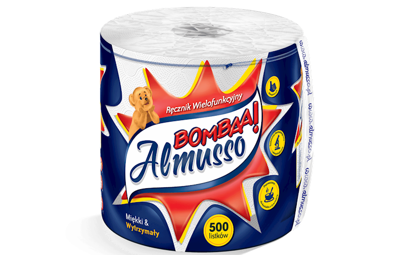 RĘCZNIK Almusso Bombaa 100m XXL 1szt