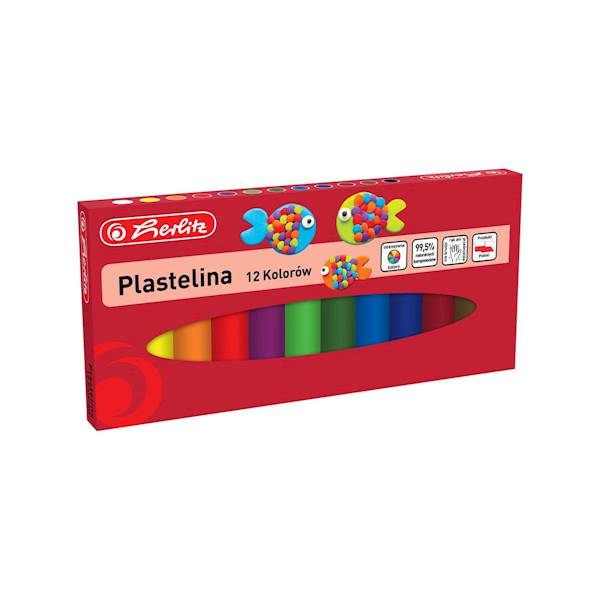 Plastelina Herlitz 12 kol