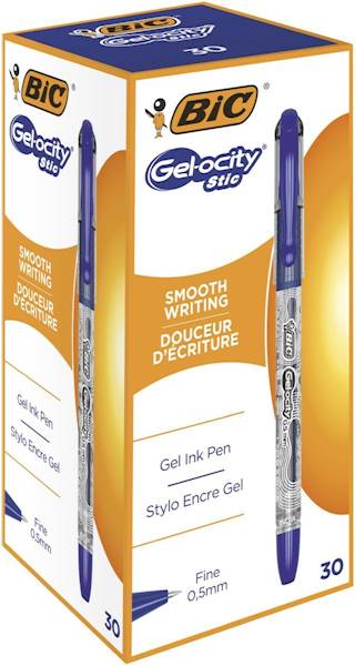 Długopis Bic Gel-ocity 0,5mm niebieski