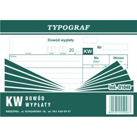 D. KW A6 Typograf 01048