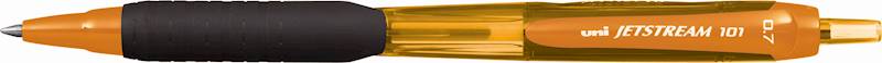 Długopis UNI SXN-101 niebieski obudowa pomarańcz