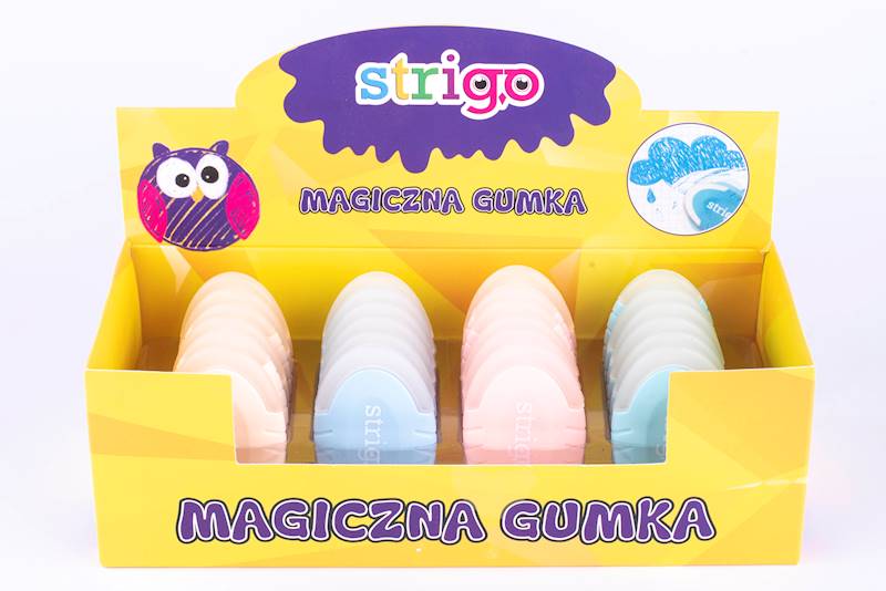 Gumka magiczna do długopisu wymazywalnego