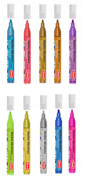 Marker akrylowy TOMA TO-402