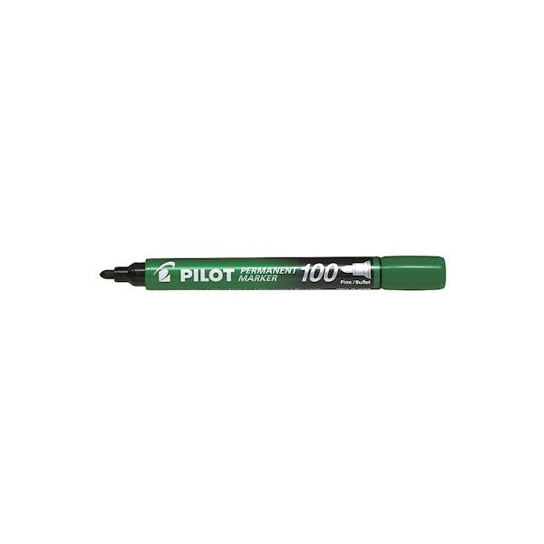 Marker permanentny PILOT SCA-100 okrągły zielony