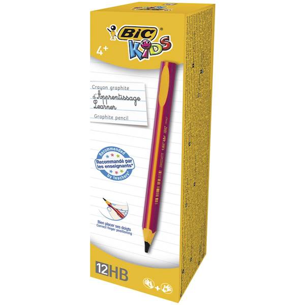 Ołówek Trójkatny GRUBY Bic HB MIX