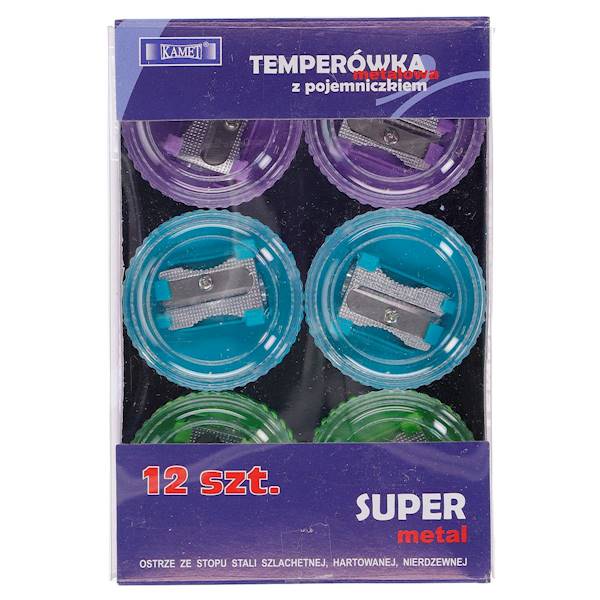 Temperówka Kamet pojedyńcza z pojemnikiem