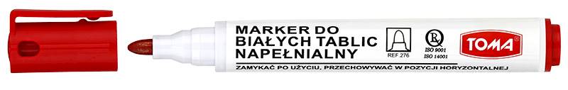 Marker Toma do tablic suchosc. czerwony TO-276