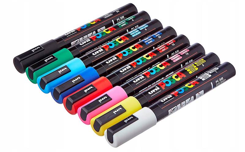 Marker UNI POSCA PC-5M mix