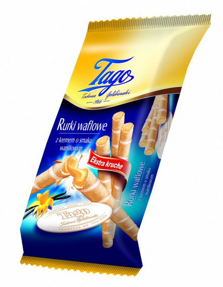 Ciastka rurki Tago
