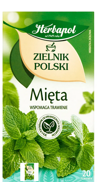 Herbata Herbapol mięta a'20