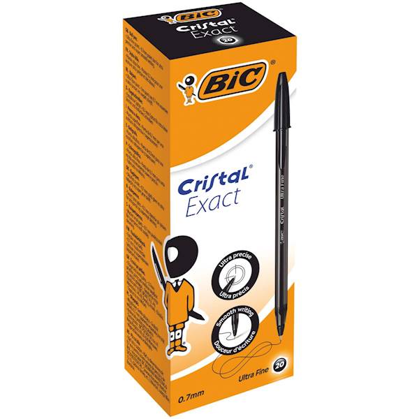 Długopis Bic Crystal Exact czarny