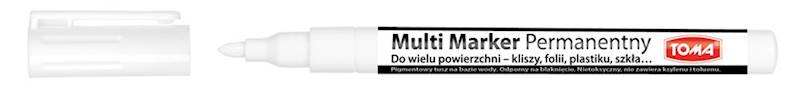 Marker Toma permanentny TO-333 biały